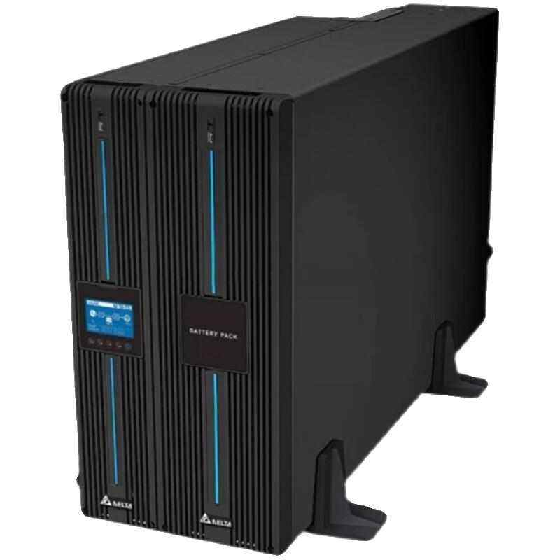 10k 臺達RT系列UPS電源 機架式不間斷電源與外接電池解決方案